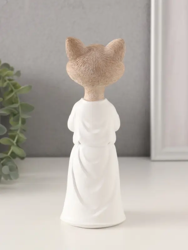 Фигурка полистоун &laquo;Кот-мастер карате&raquo;, 6.5&times;6.5&times;18.5 см
