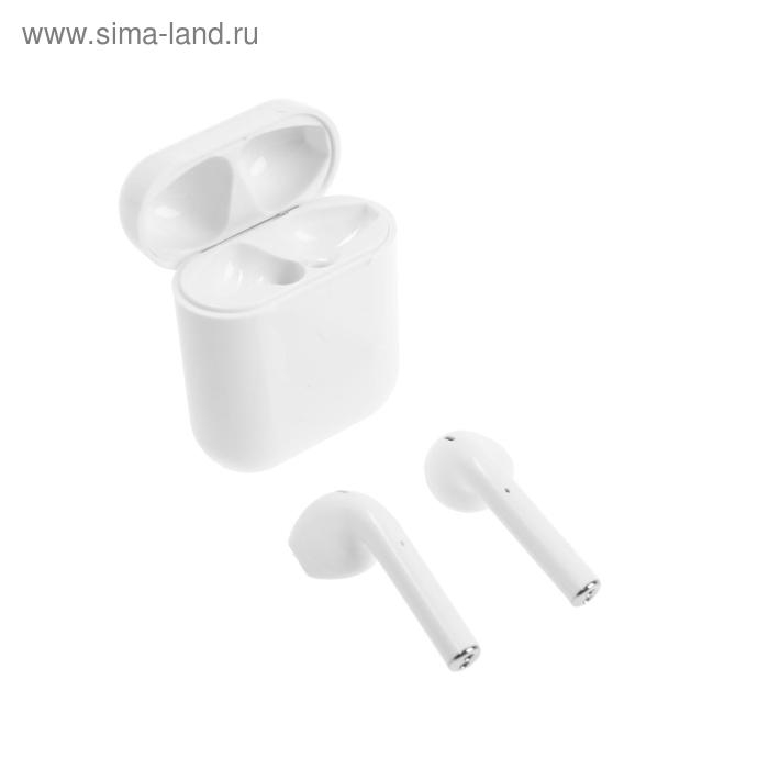 Наушники беспроводные Luazon i12, TWS, BT 5.0, 35/300 мАч, сенсор, глянцевые, белые Наушники беспроводные Luazon i12, TWS, BT 5.0, 35/300 мАч, сенсор, глянцевые, белые