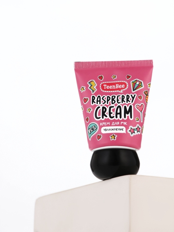 TeenBee Крем для рук с ароматом малины, 30 мл TeenBee Крем для рук с ароматом малины, 30 мл