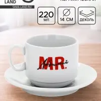 Чайная пара &laquo;Мистер&raquo;, 220 мл