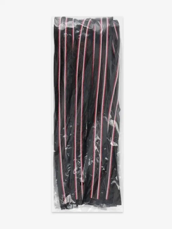 Молния &laquo;Трактор&raquo;, №5, разъёмная, замок автомат, 70 см, чёрная, красная, белая