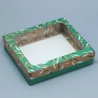 Коробка подарочная, упаковка, «Эко» , 23.5 х 20.5 х 5.5 см Коробка подарочная, упаковка, «Эко» , 23.5 х 20.5 х 5.5 см