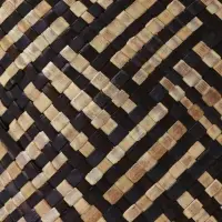 Сумка плетёная из пандана, 25&times;18&times;38 см, бежево-коричневая