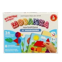 Магнитная игра Десятое Королевство &laquo;Мозаика магнитная с заданиями&raquo;