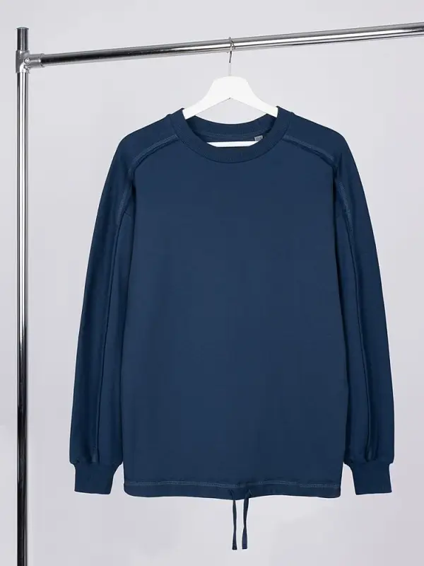 Свитшот унисекс Vozduh, темно-синий, размер XS/S Свитшот унисекс Vozduh, темно-синий, размер XS/S