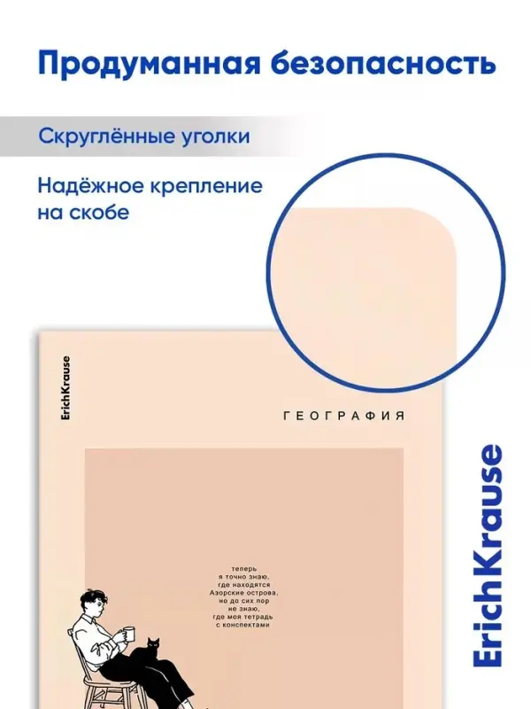 Комплект тетрадей 48 листов в клетку/линейку ErichKrause Study Buddy, 12 штук