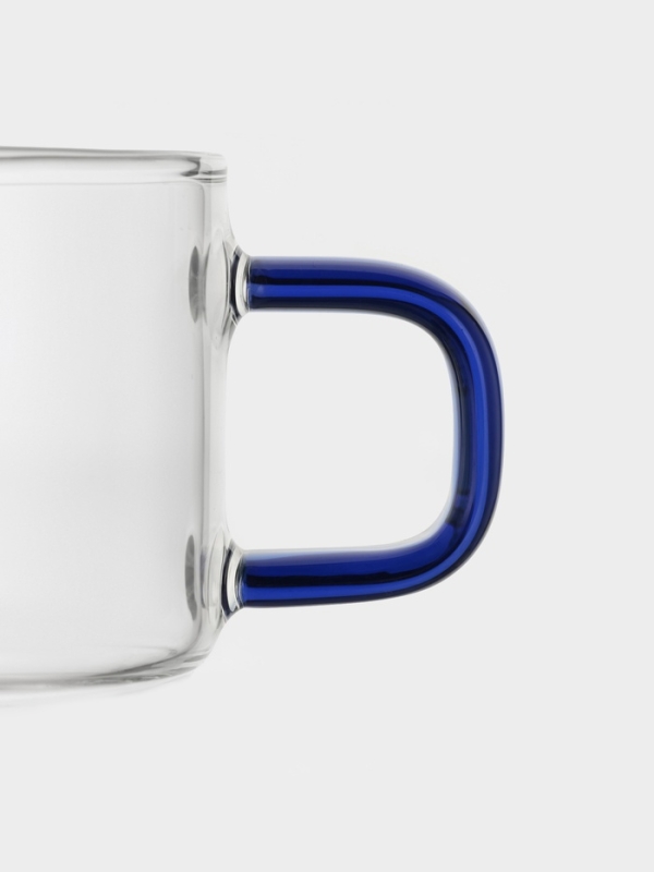 Набор стеклянных кружек на металлической подставке "Квартет", 4 шт, 250 мл