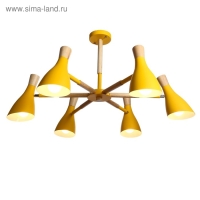 Люстра "Марокко" 6х40Вт E27 желтый 90х90х58,5 см BayerLux