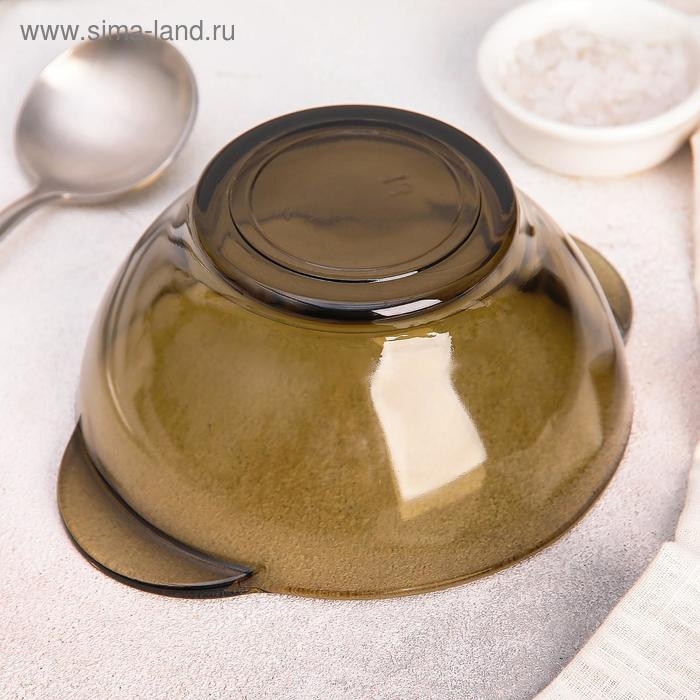 Бульонница стеклянная IL Primo, 510 мл, цвет коричневый Бульонница стеклянная IL Primo, 510 мл, цвет коричневый