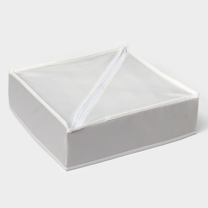 Органайзер для хранения белья LaDо́m, 7 ячеек, 34×30,5×10 см, цвет серый Органайзер для хранения белья LaDо́m, 7 ячеек, 34×30,5×10 см, цвет серый