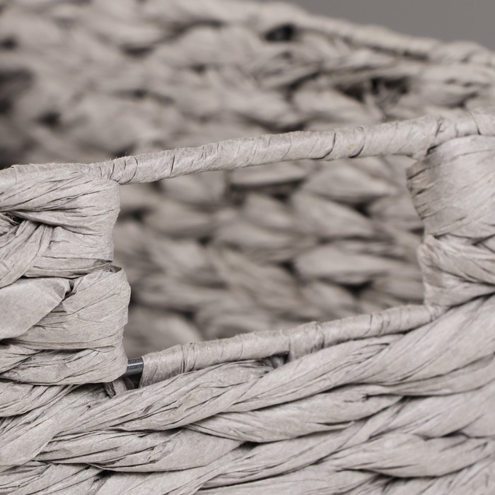 Корзина стеллажная Корзина стеллажная "Колос", 31х22х19 см , серый