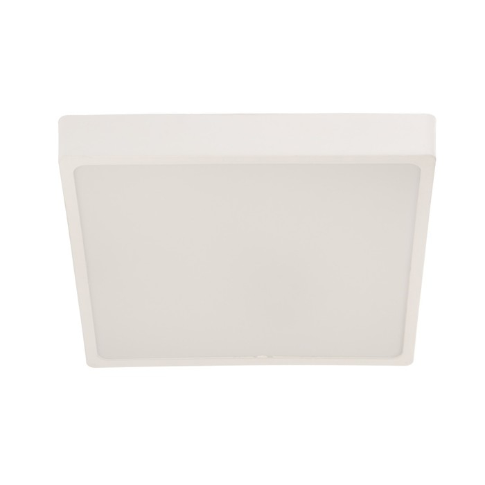 Накладной светодиодный светильник, 255х35 мм, 38 Вт, 3420 Лм, 6500 К, квад. Накладной светодиодный светильник, 255х35 мм, 38 Вт, 3420 Лм, 6500 К, квад.