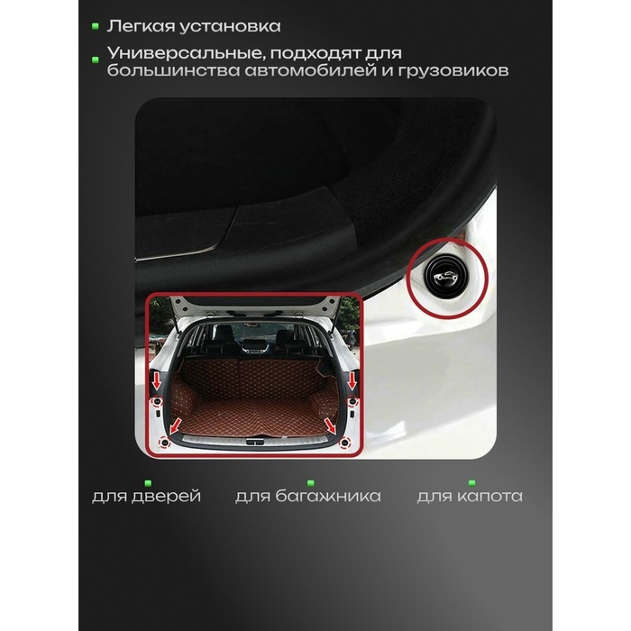 Накладка амортизирующая TORSO, самоклеящаяся, d 2 см, набор 10 шт Накладка амортизирующая TORSO, самоклеящаяся, d 2 см, набор 10 шт