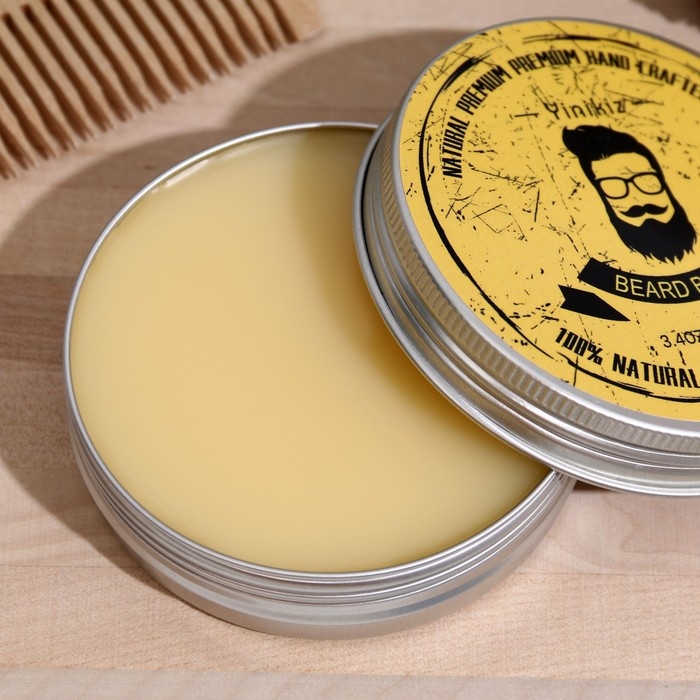 Полезный воск для усов и бороды Полезный воск для усов и бороды "Питание - смягчение - укрепление", 100 мл