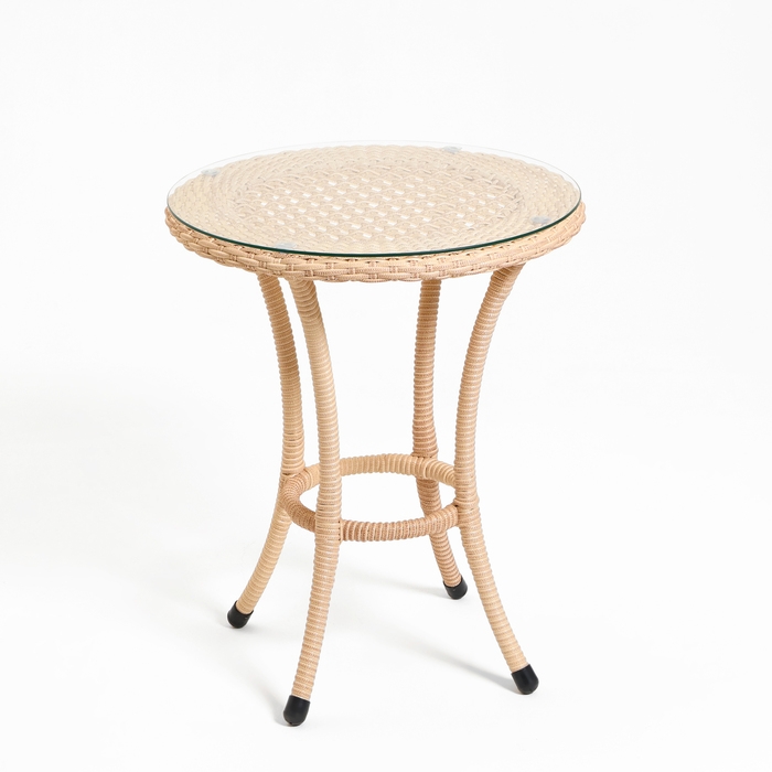 Набор садовой мебели Набор садовой мебели "Ротанг" 3 предмета: стол + 2 кресла, коричневый