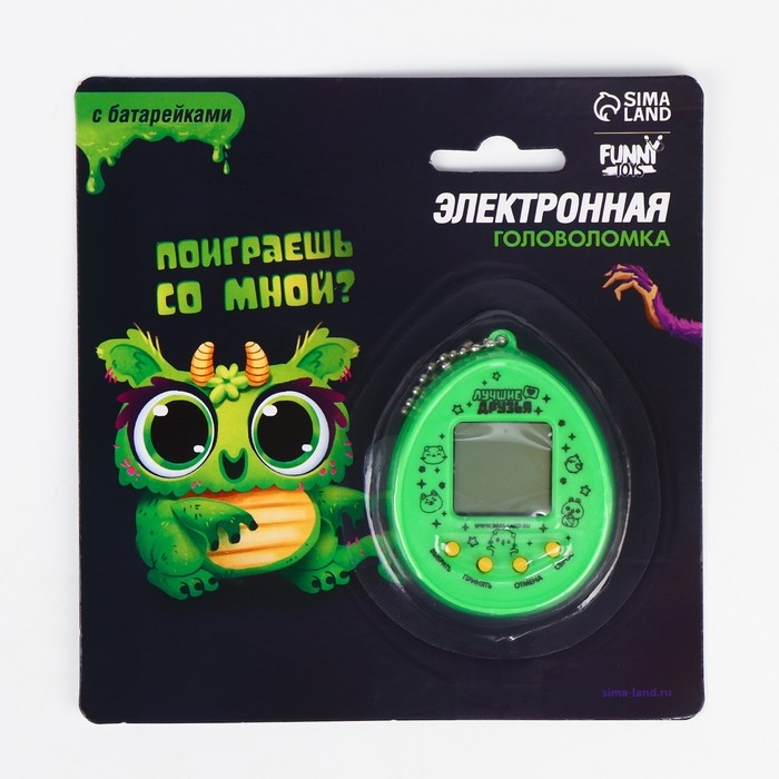 Электронная игра «Поиграешь со мной?»,168 персонажей, на блистере, МИКС Электронная игра «Поиграешь со мной?»,168 персонажей, на блистере, МИКС