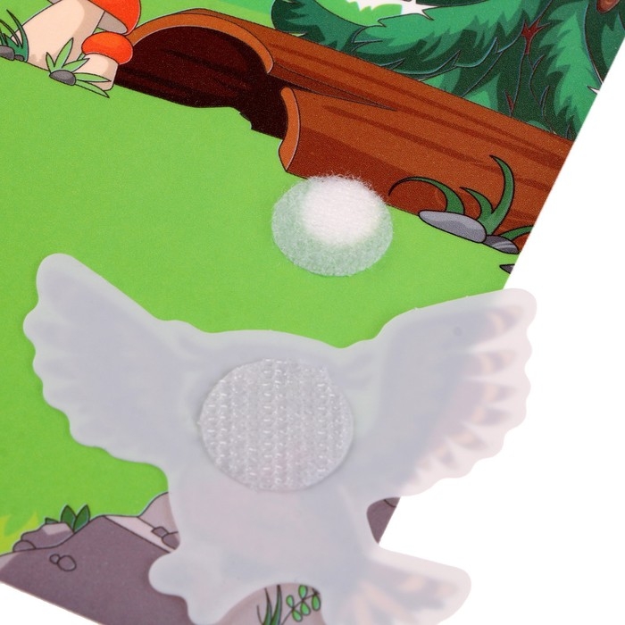 Развивающая игра на липучках. Сортер «Животные леса и фермы» Развивающая игра на липучках. Сортер «Животные леса и фермы»