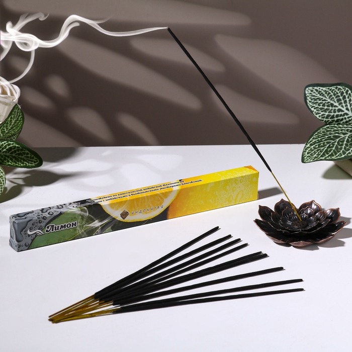 Благовония Благовония "Очарование востока Лимон", 20 палочек в упаковке