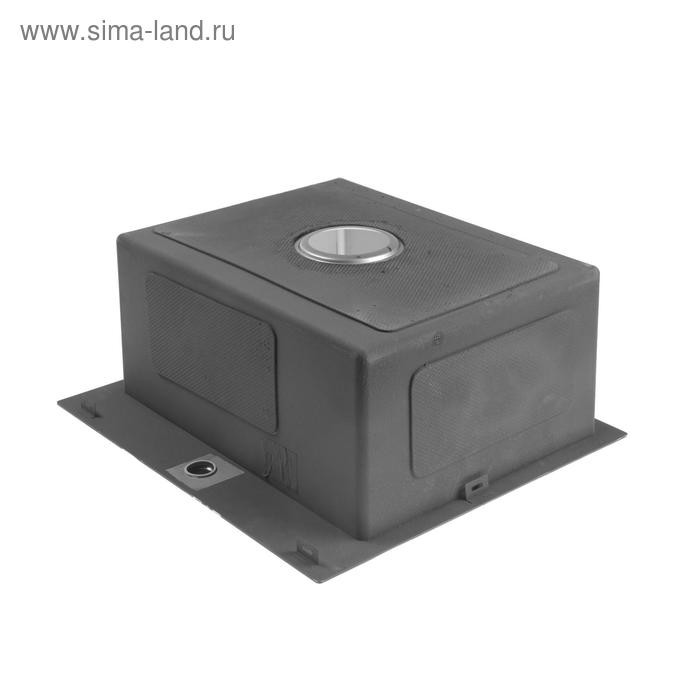 Мойка FABIA PROFI, 50х45 см, врезная, S = 3,0 и 0,8 мм, сифон с переливом + корзина Мойка FABIA PROFI, 50х45 см, врезная, S = 3,0 и 0,8 мм, сифон с переливом + корзина