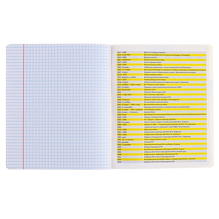 Тетрадь предметная ИСТОРИЯ, 48 листов в клетку, ErichKrause Be Informed, пластиковая обложка, шелкография, блок офсет 100% белизна, инфо-блок Тетрадь предметная ИСТОРИЯ, 48 листов в клетку, ErichKrause Be Informed, пластиковая обложка, шелкография, блок офсет 100% белизна, инфо-блок