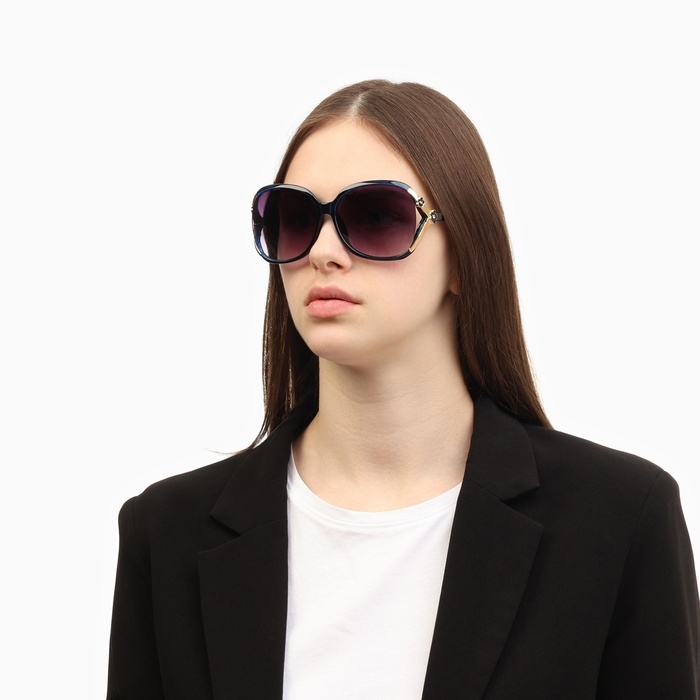 Очки солнцезащитные OneSun, дужка 14 см, ширина 14 см, линза 5.5 х 6 см, линзы градиент Очки солнцезащитные OneSun, дужка 14 см, ширина 14 см, линза 5.5 х 6 см, линзы градиент