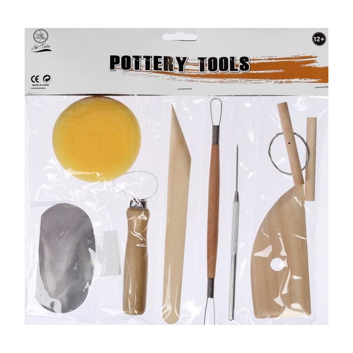 Набор инструментов для лепки, 8 предметов Набор инструментов для лепки, 8 предметов