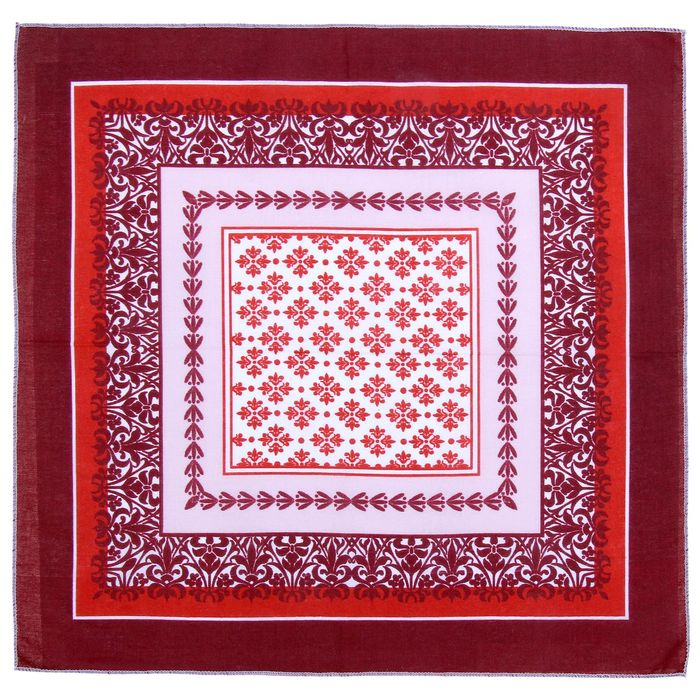 Мужские носовые платки  Мужские носовые платки "Этель" размер 30х30 см, (набор 12 шт,) цвет коричневый, рисунок МИКС