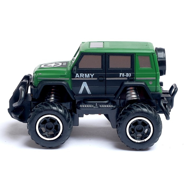 Джип радиоуправляемый «Армия», работает от батареек Джип радиоуправляемый «Армия», работает от батареек