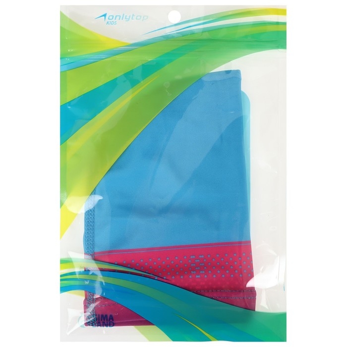 Шапочка для плавания детская ONLYTOP Swim, тканевая, обхват 46-52 см Шапочка для плавания детская ONLYTOP Swim, тканевая, обхват 46-52 см