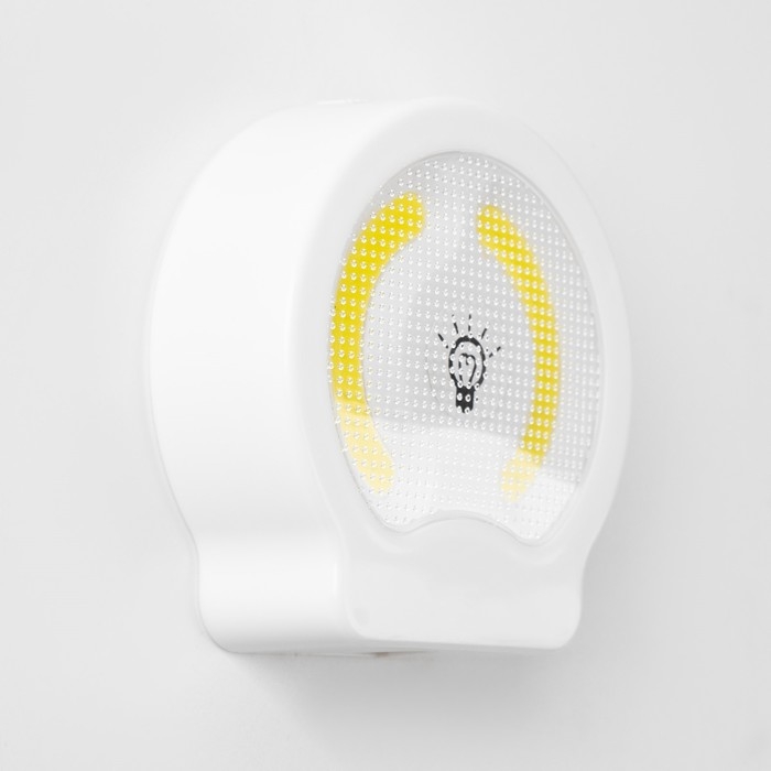 Фонарь-светильник  Фонарь-светильник "Мастер К", 220 лм, COB, 3 ААА, магнит, клейкая основа, 9 х 8.8 х 2.8 см