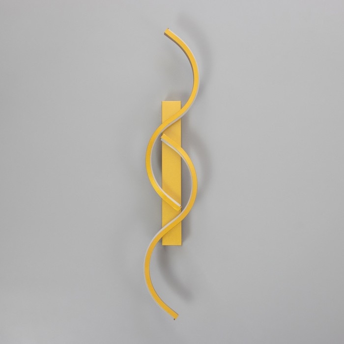 Бра "Сейша" LED 13Вт 6000К золото 60х8 см