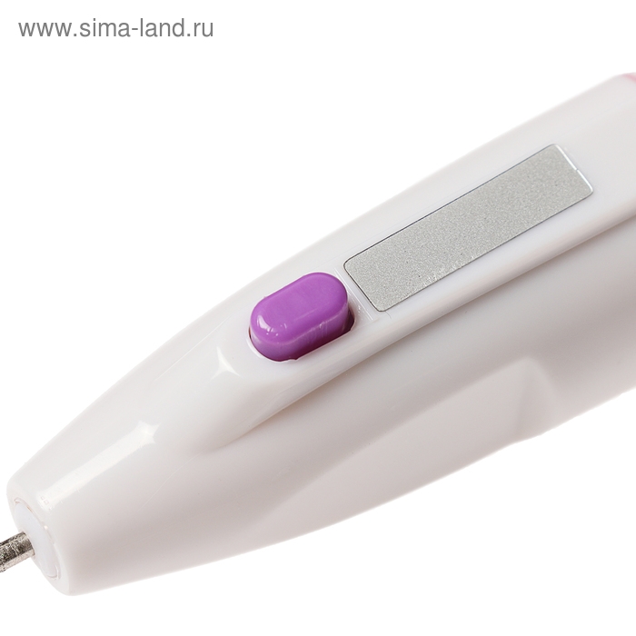 Аппарат для маникюра Luazon LMM-01-05, 5 насадок, 2 Вт, 2хAA (не в комплекте), белый Аппарат для маникюра Luazon LMM-01-05, 5 насадок, 2 Вт, 2хAA (не в комплекте), белый