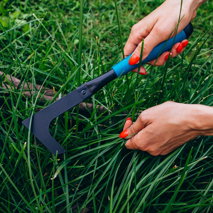 Серп садовый, длина 30 см, пластиковая ручка, Greengo Серп садовый, длина 30 см, пластиковая ручка, Greengo