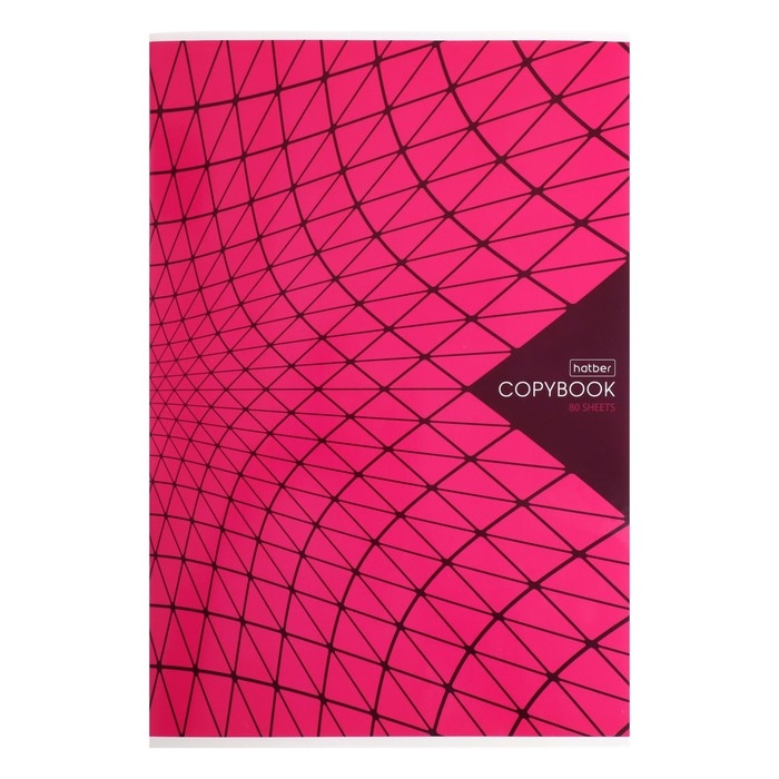 Тетрадь А4, 80 листов, в клетку New Line, МИКС