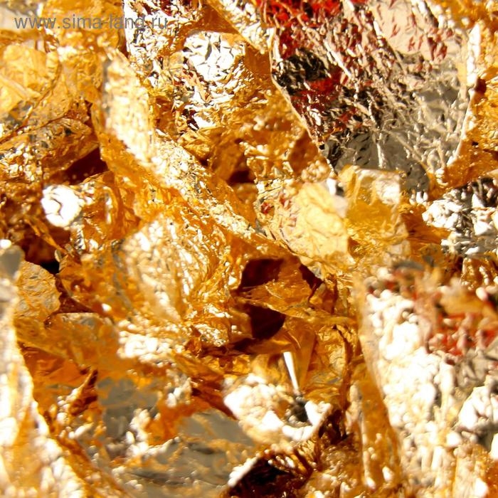 Поталь Поталь "Золото" 3 гр 10х4,9х4,9 см