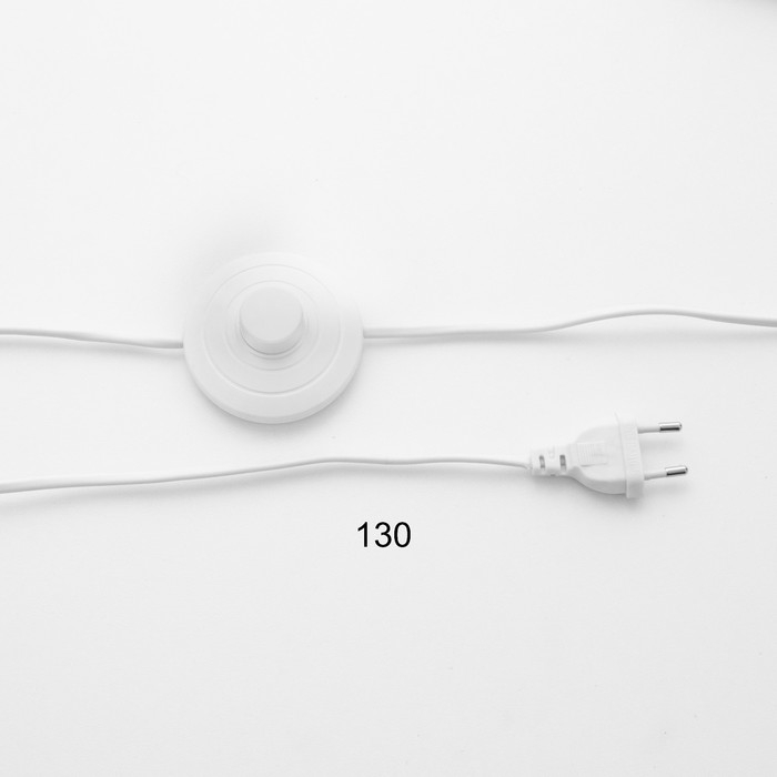 Торшер "Алонзо" 1х15Вт Е27 белый 42х42х165см