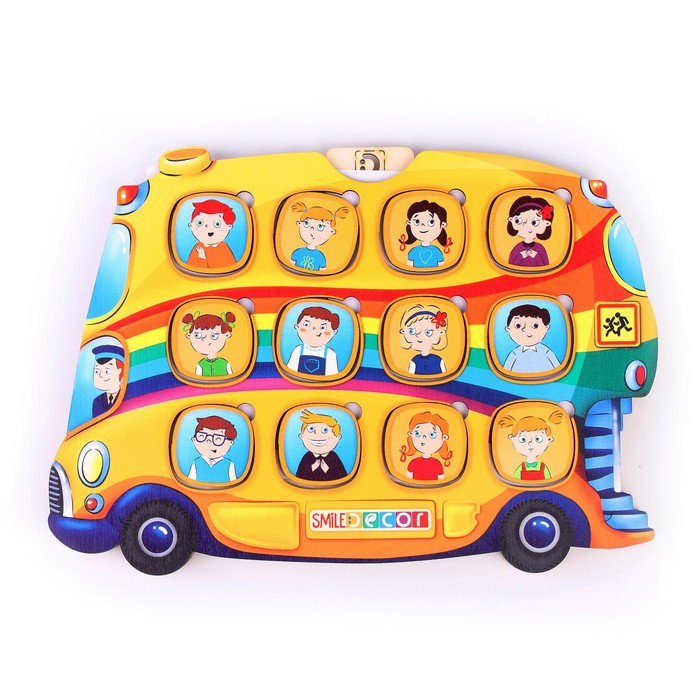 Серия игр &laquo;Логопедический городок&raquo; &laquo;Автобус&raquo;