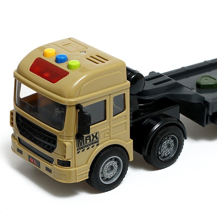 Грузовик инерционный &laquo;Армия&raquo;, трансформируется, свет, звук