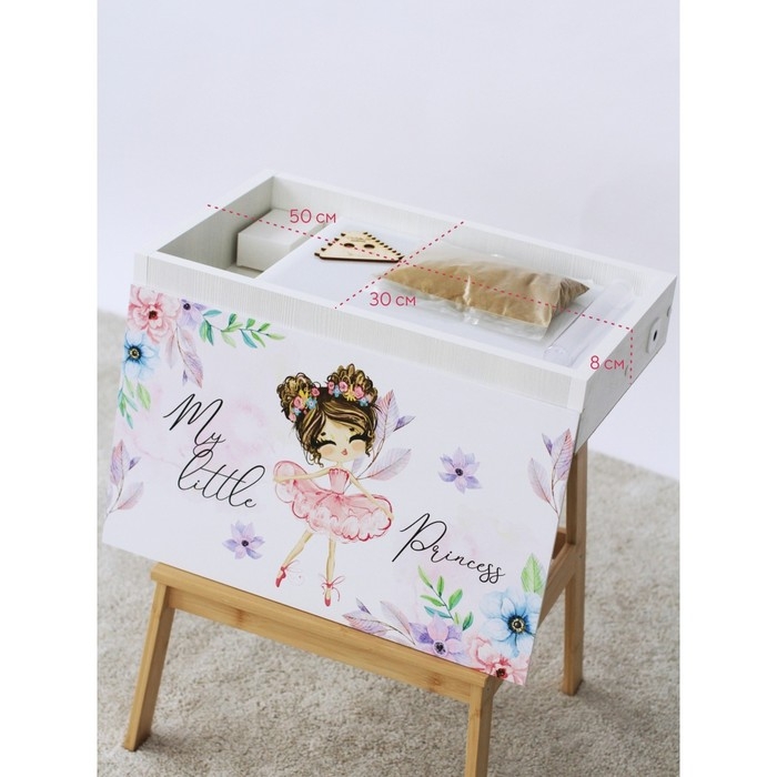 Планшет для рисования песком «Магия песка. Принцесса» Планшет для рисования песком «Магия песка. Принцесса»