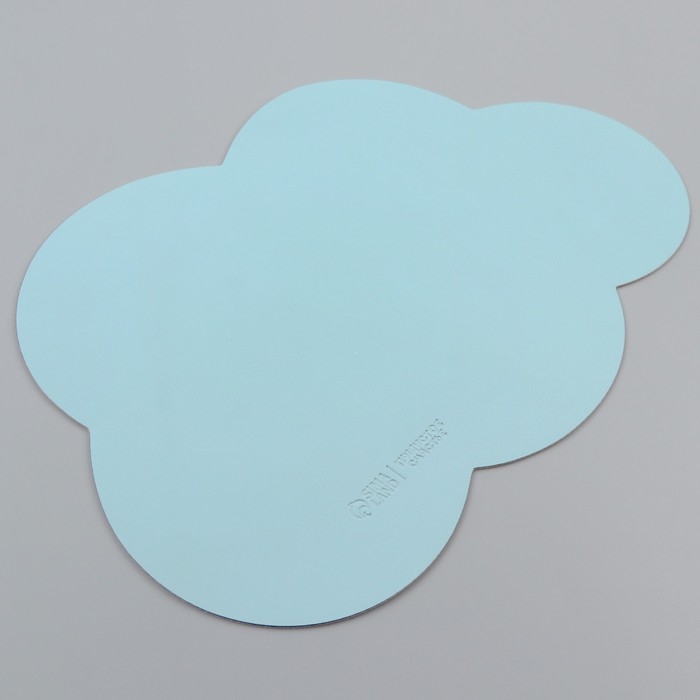 Коврик под миску «Облако», 39 х 27 см, мятный цвет Коврик под миску «Облако», 39 х 27 см, мятный цвет