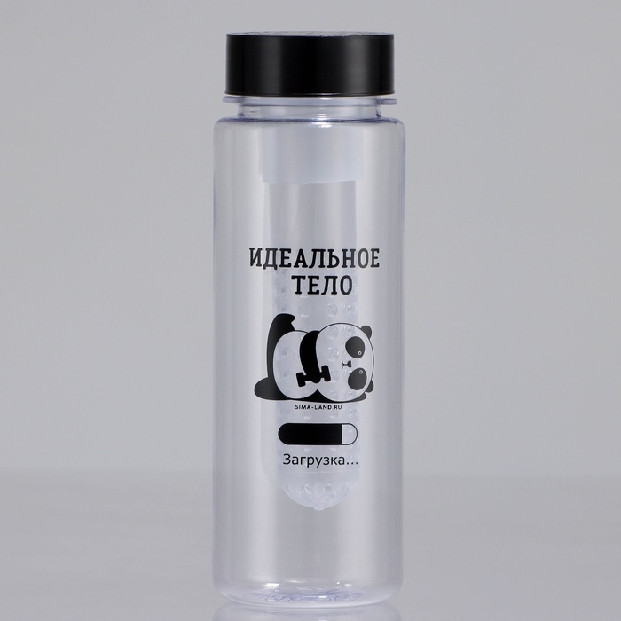 Бутылка для воды «Идеальное тело», 500 мл Бутылка для воды «Идеальное тело», 500 мл
