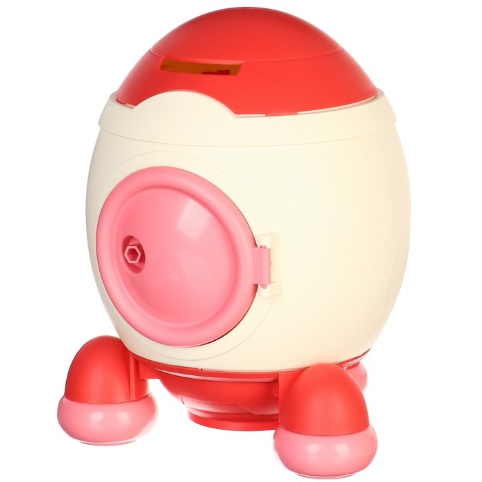 Копилка ракета с набором наклеек, 22,5 см х 18,5 см х 17,5 см Копилка ракета с набором наклеек, 22,5 см х 18,5 см х 17,5 см "Мышка", Минни Маус