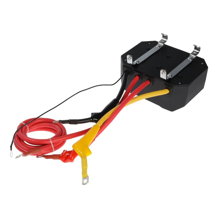 Лебедка электрическая ТУНДРА, 12/24V, 9500 lb (4.3 т), 5.5 л.с., до 9.8 м/мин, 8.3 мм х 28 м Лебедка электрическая ТУНДРА, 12/24V, 9500 lb (4.3 т), 5.5 л.с., до 9.8 м/мин, 8.3 мм х 28 м