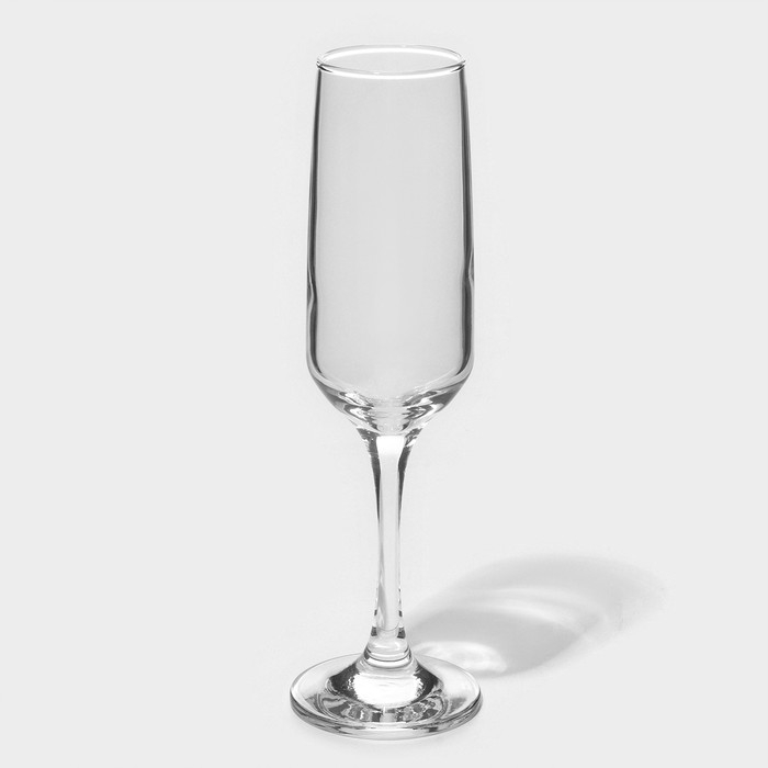 Бокал для шампанского стеклянный Isabella, 200 мл Бокал для шампанского стеклянный Isabella, 200 мл