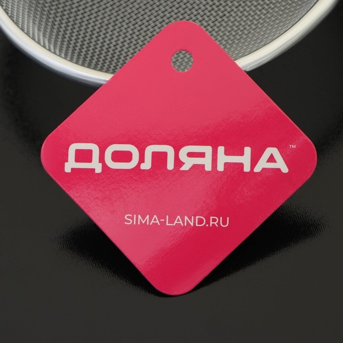 Сито для просеивания с ручкой Доляна «Хозяюшка», d=12 см, цвет зелёный Сито для просеивания с ручкой Доляна «Хозяюшка», d=12 см, цвет зелёный