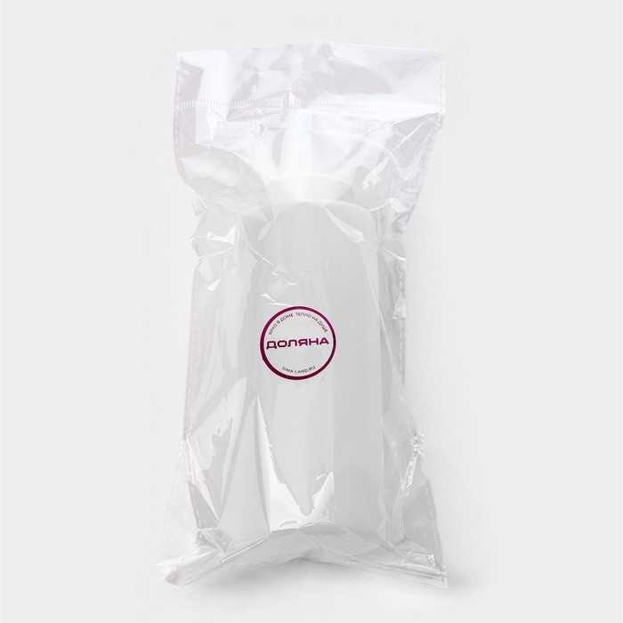 Ёмкость для соуса Доляна, 300 мл, 6&times;19 см, цвет белый