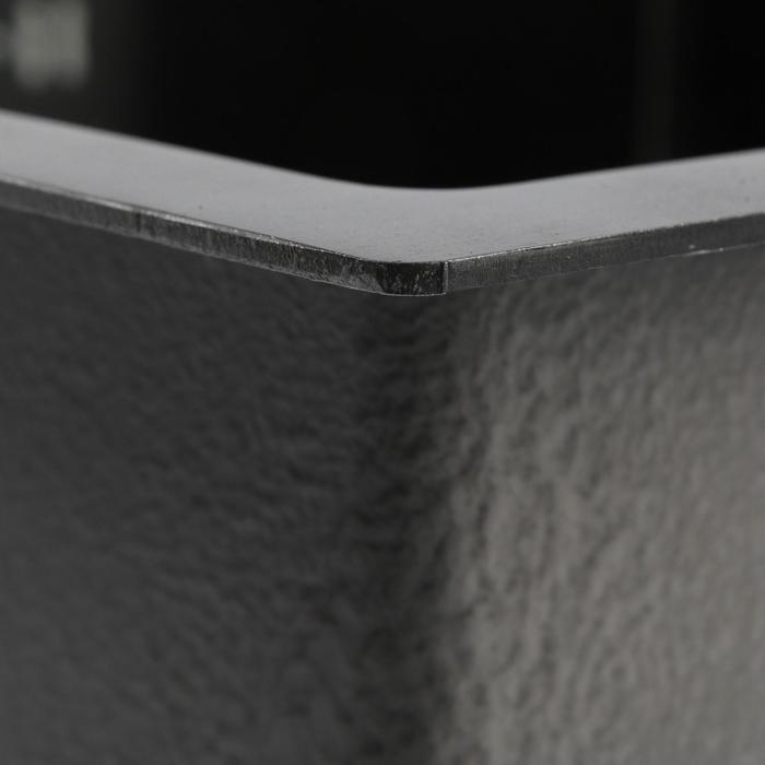 Мойка кухонная AFLORN AF95043F, врезная, S=3,0 и 0,8 мм, 50х43х20 см, сифон, графит Мойка кухонная AFLORN AF95043F, врезная, S=3,0 и 0,8 мм, 50х43х20 см, сифон, графит