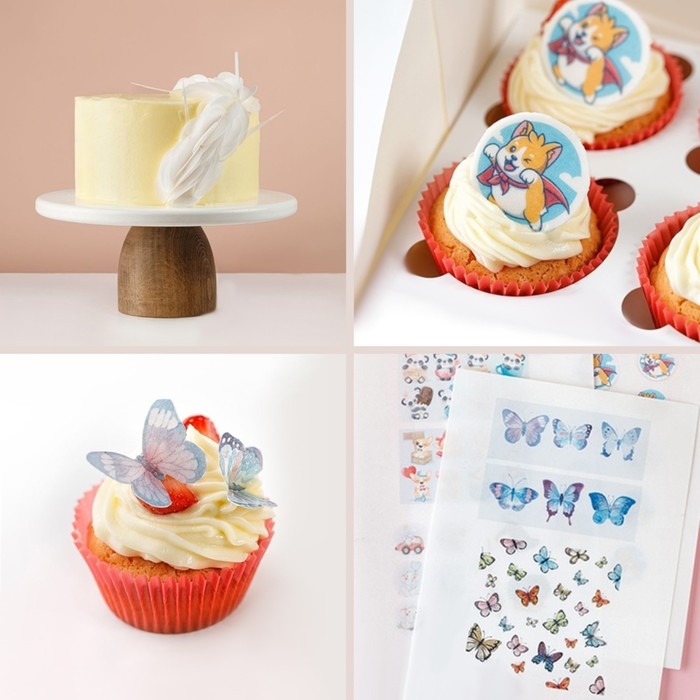 Рисовая бумага для украшения кондитерских изделий, 30×21×0,1 см, цвет белый Рисовая бумага для украшения кондитерских изделий, 30×21×0,1 см, цвет белый