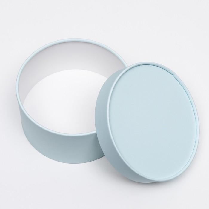 Подарочная коробка Подарочная коробка "Параиба" зелено-голубой, завальцованная без окна, 18 х 10 см