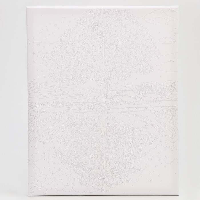 Картина по номерам на холсте с подрамником «Смена времён», 40 х 50 см Картина по номерам на холсте с подрамником «Смена времён», 40 х 50 см